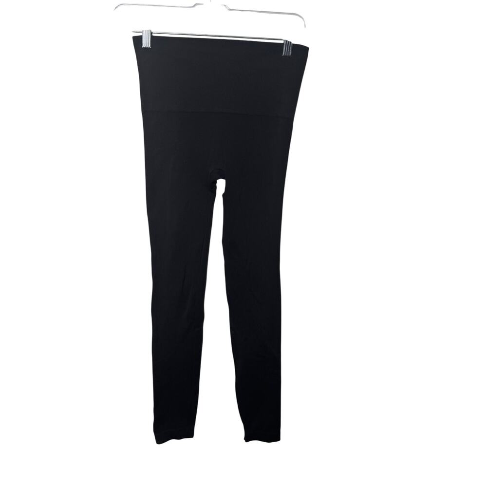 Spanx Leggings Women’s‎ S Black Pullon Stretch Tummy Control Casual Everyday